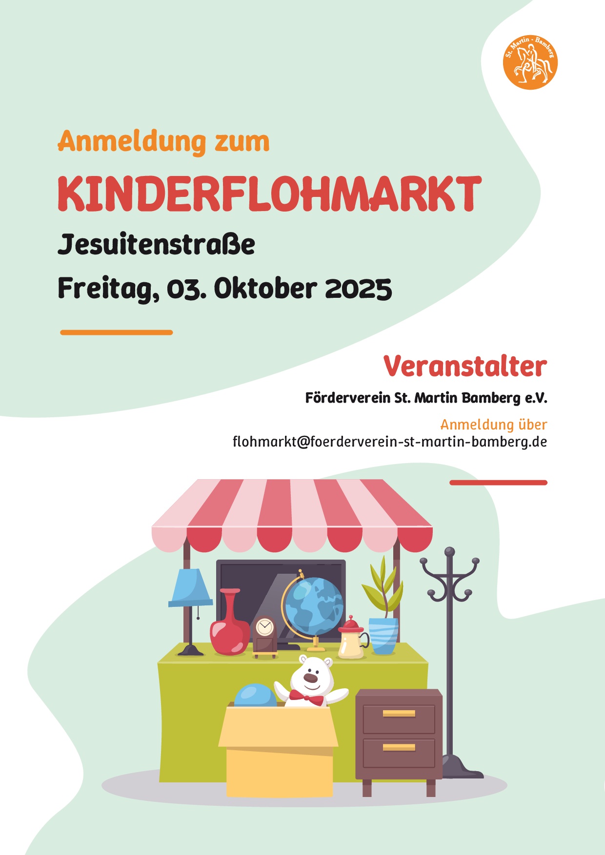 Dieses Jahr findet wieder ein Kinderflohmarkt statt.