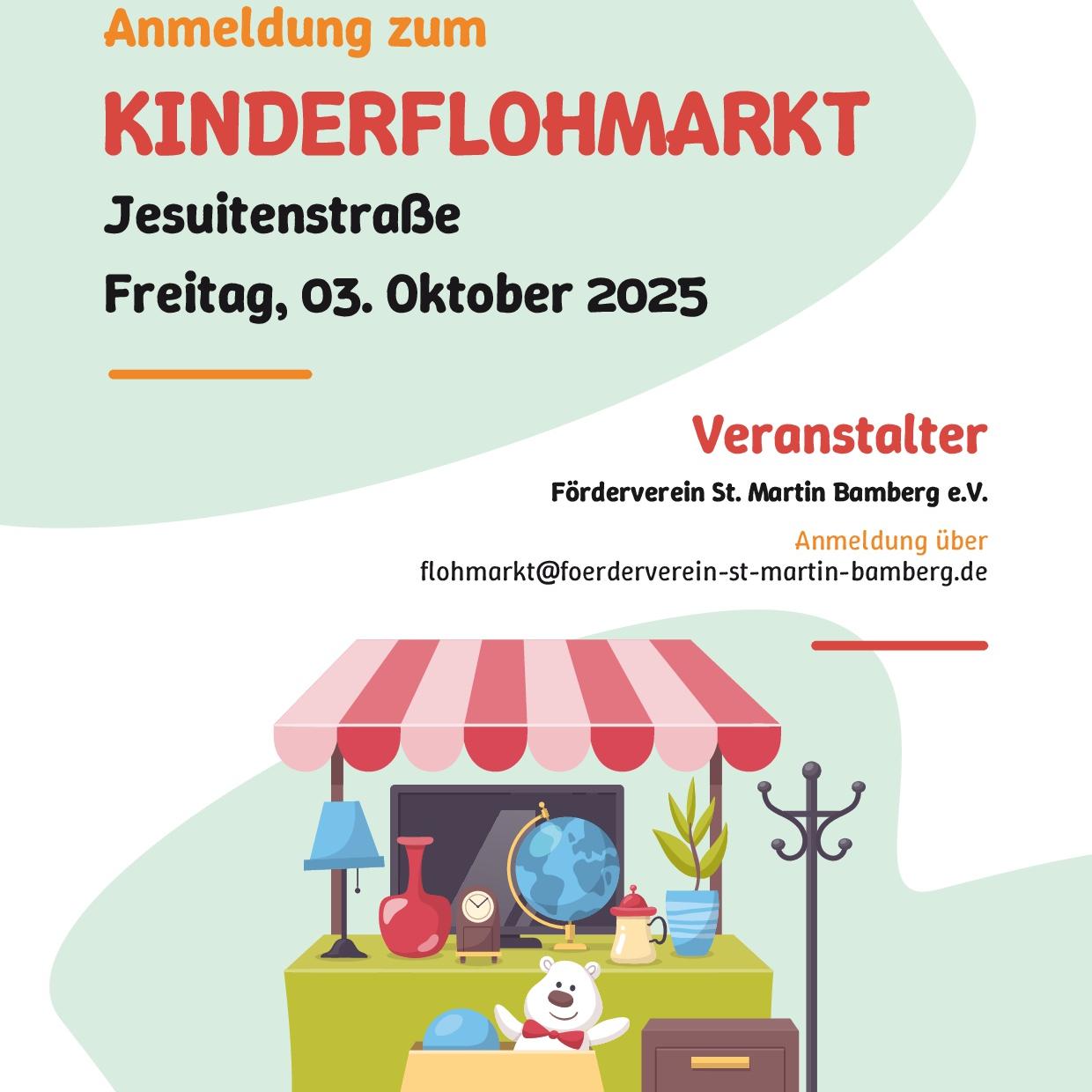 Dieses Jahr findet wieder ein Kinderflohmarkt statt.